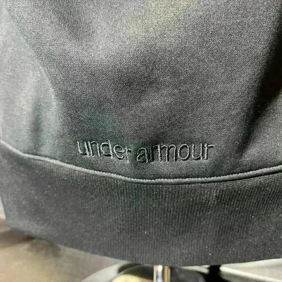 Under Armour Storm Womens Medium Black Pink Logo Zip Up Hoodie Breast Cancer- S - Picture 5 of 12